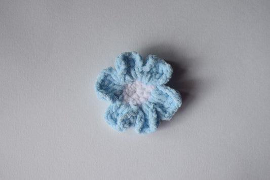 Crochet HairClip (Single Flower)