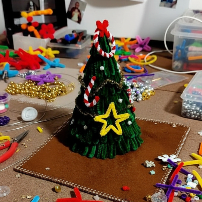 Christmas Tree Workshop- Pipe Cleaner Art